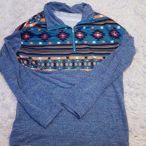 Womens "indian" colored sweater